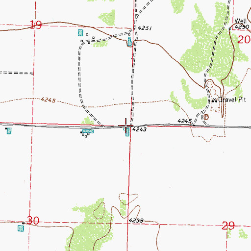 Topographic Map of 06014 Water Well, NM