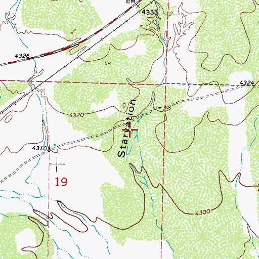Topographic Map of 06108 Water Well, NM