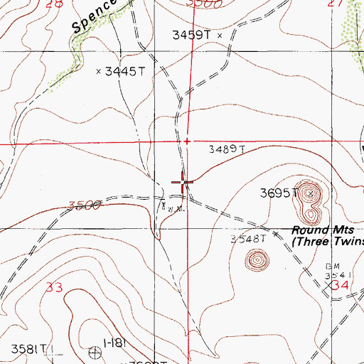 Topographic Map of 06748 Water Well, NM