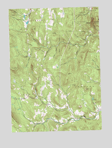Andover, VT USGS Topographic Map