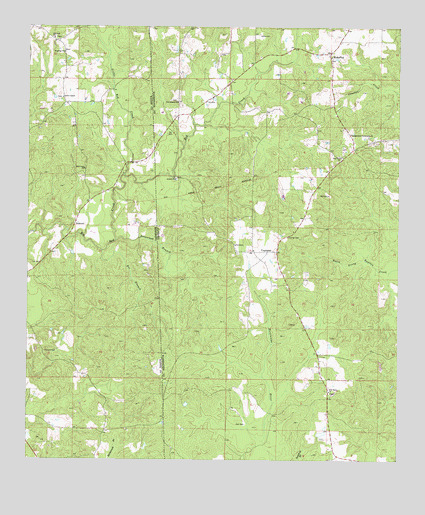 Copeland, AL USGS Topographic Map