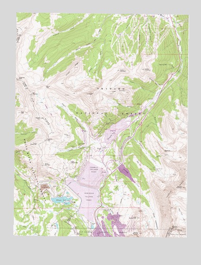 Copper Mountain, CO USGS Topographic Map