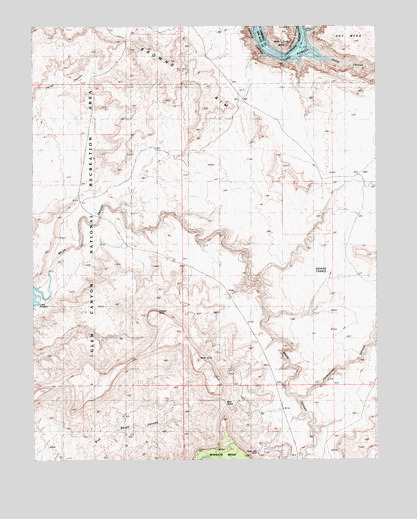 Copper Point, UT USGS Topographic Map