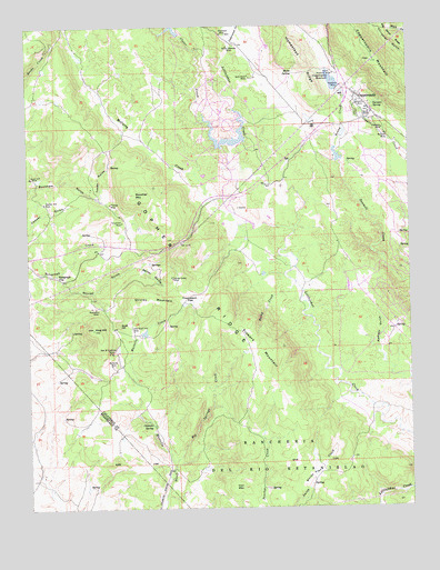 Copperopolis, CA USGS Topographic Map