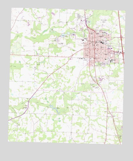 Cordele, GA USGS Topographic Map