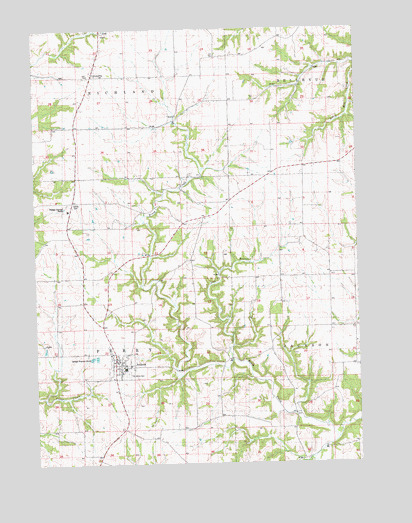 Andrew, IA USGS Topographic Map
