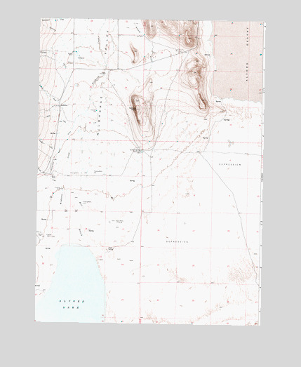 Andrews, OR USGS Topographic Map
