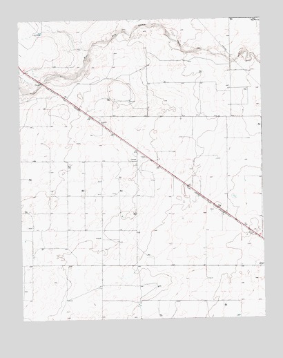 Corlena, TX USGS Topographic Map