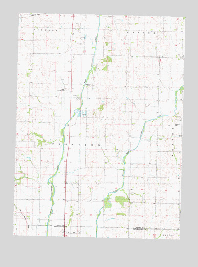 Corley, IA USGS Topographic Map
