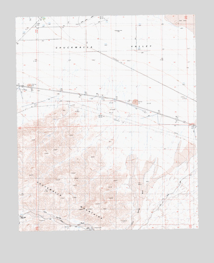 Corn Spring, CA USGS Topographic Map