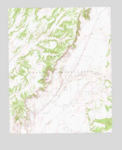 Cornfields, AZ USGS Topographic Map