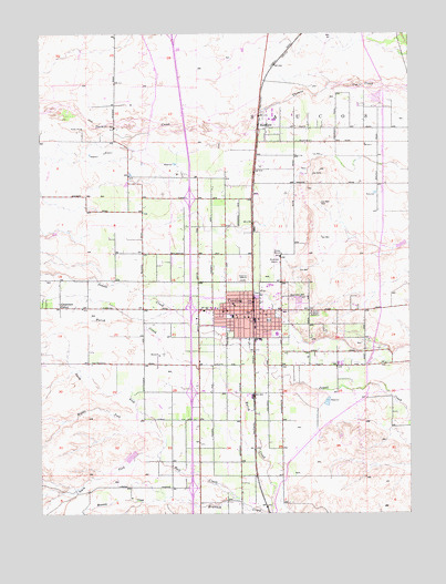 Corning, CA USGS Topographic Map