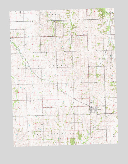 Corning, KS USGS Topographic Map