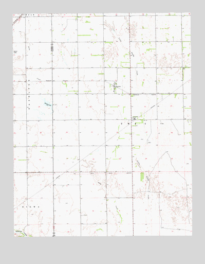 Corwin, KS USGS Topographic Map