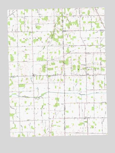 Cosmos, OH USGS Topographic Map