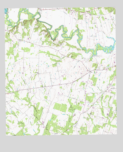 Cost, TX USGS Topographic Map