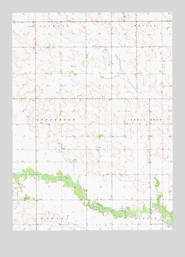 Coster, IA USGS Topographic Map