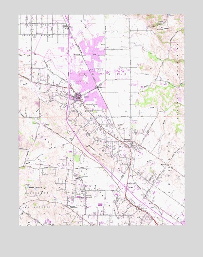 Cotati, CA USGS Topographic Map