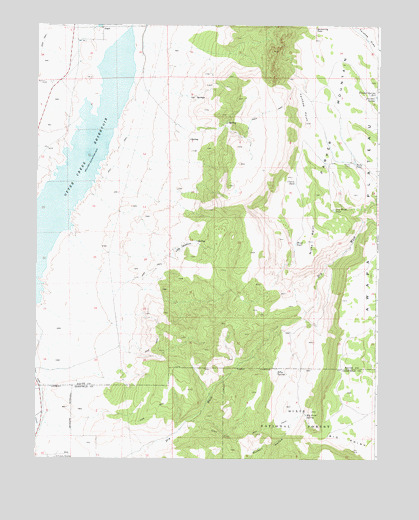 Angle, UT USGS Topographic Map