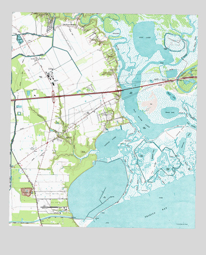 Cove, TX USGS Topographic Map