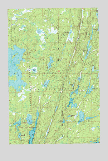 Angleworm Lake, MN USGS Topographic Map