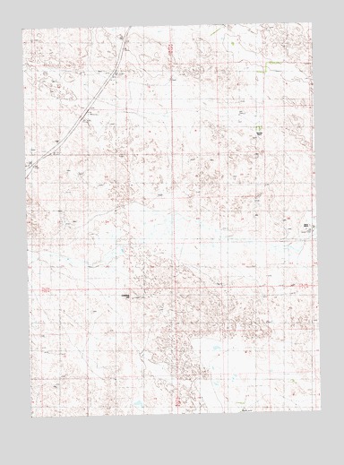 Cowboy Hill, NE USGS Topographic Map