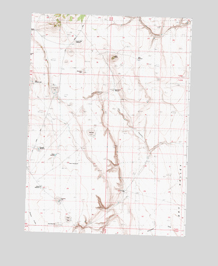 Cox Canyon, OR USGS Topographic Map