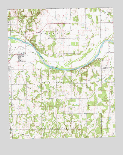 Coyle, OK USGS Topographic Map