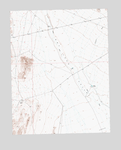 Coyote Spring, NV USGS Topographic Map