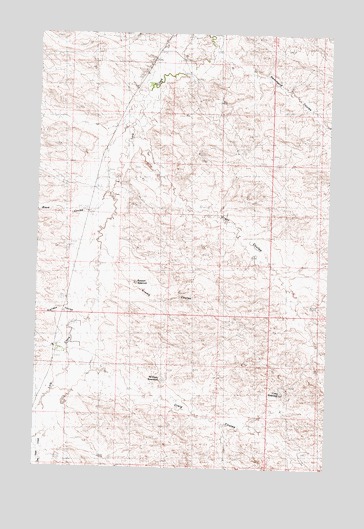 Craig Reservoir, MT USGS Topographic Map
