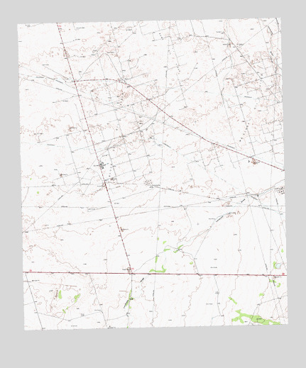 Crane NW, TX USGS Topographic Map