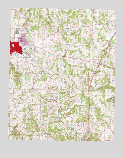 Anna, IL USGS Topographic Map