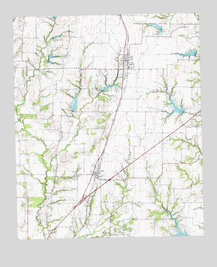 Anna, TX USGS Topographic Map