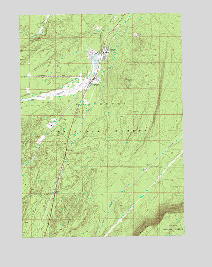 Crescent, OR USGS Topographic Map