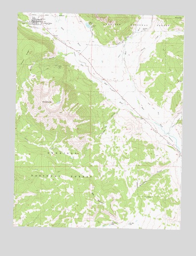 Crested Butte, CO USGS Topographic Map