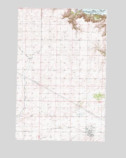 Creston, WA USGS Topographic Map