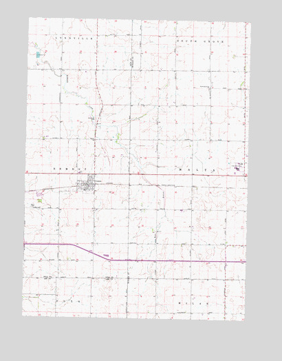 Creston, IL USGS Topographic Map
