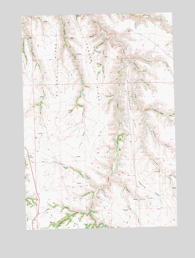 Criterion, OR USGS Topographic Map