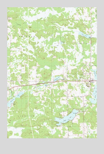 Cromwell West, MN USGS Topographic Map