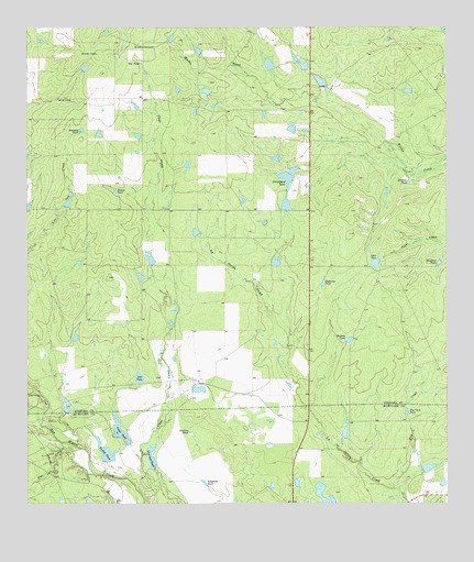 Cross NE, TX USGS Topographic Map