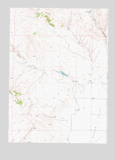 Crowley, OR USGS Topographic Map