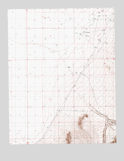 Crows Nest, NV USGS Topographic Map