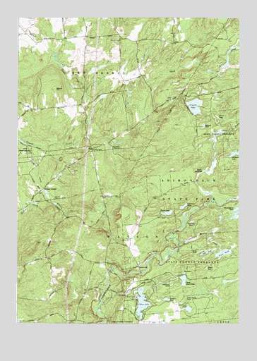 Crystal Dale, NY USGS Topographic Map