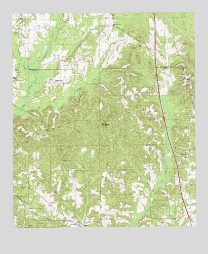 Ansley, AL USGS Topographic Map