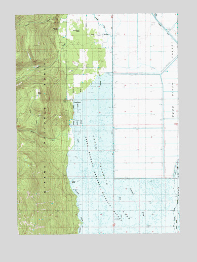 Crystal Spring, OR USGS Topographic Map