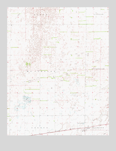 Cullison, KS USGS Topographic Map