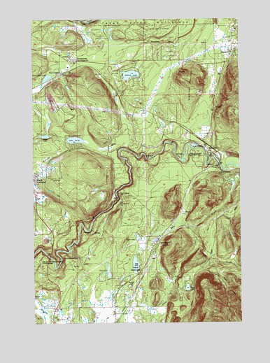 Cumberland, WA USGS Topographic Map