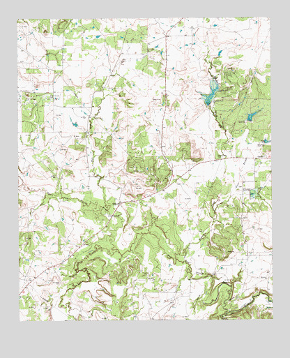 Cundiff, TX USGS Topographic Map