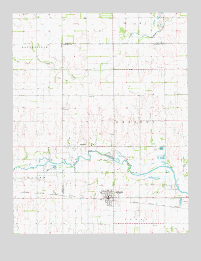 Cunningham, KS USGS Topographic Map