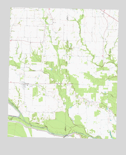 Cunningham, TX USGS Topographic Map